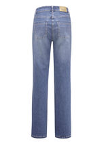 Jeans med fashionabla framfickor, 