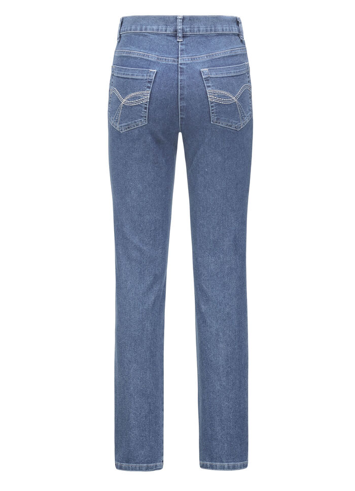 Powerstretch jeans JEANSBLÅ