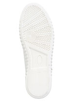 ELENA EDEN, snygga damsneakers, vidd G, uttagbar fotbädd WEISS