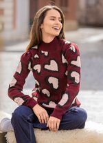 Tr&ouml;ja med hj&auml;rtmotiv 