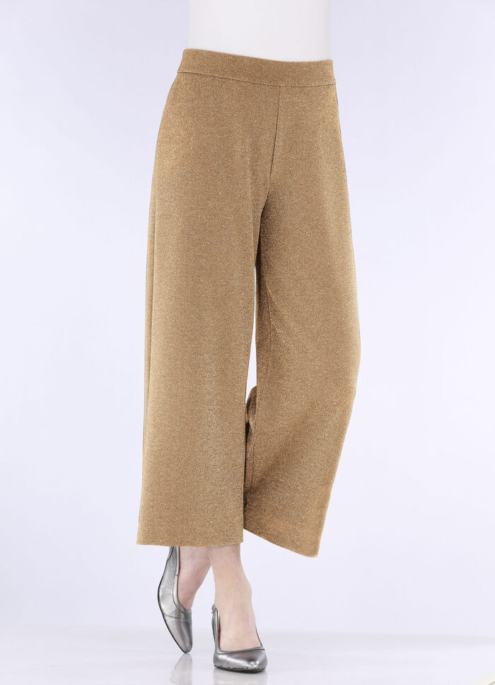 Slip-on culottes CAMEL-GOLDFARBEN