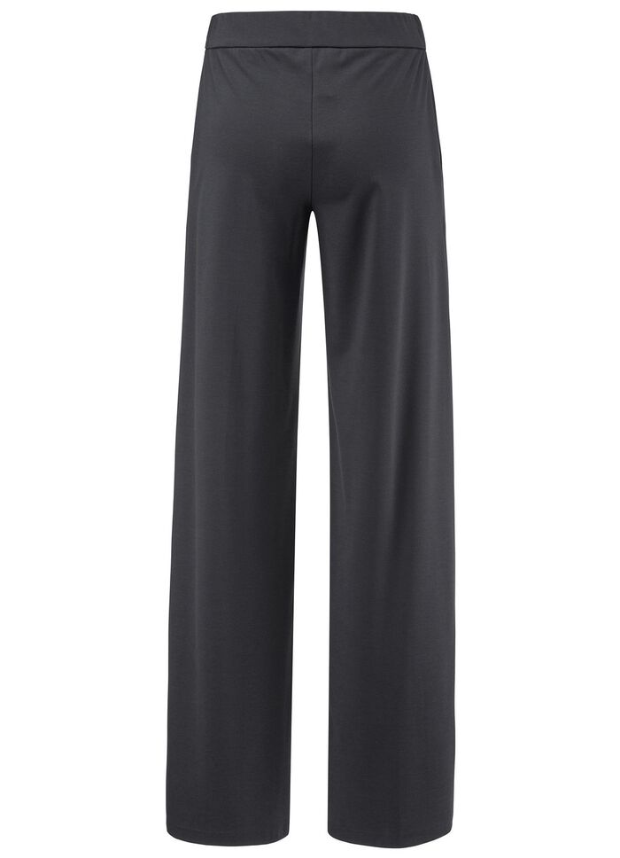 Byxor med stretchig passpoal 