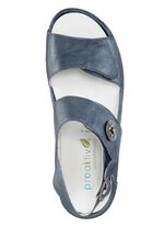 Ranger-sandal med metallsmycken med strass 