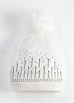 Snygg damhatt med glitterstenar NATURVIT