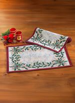 2-delad bordstablett i gobel&auml;ngkvalitet 