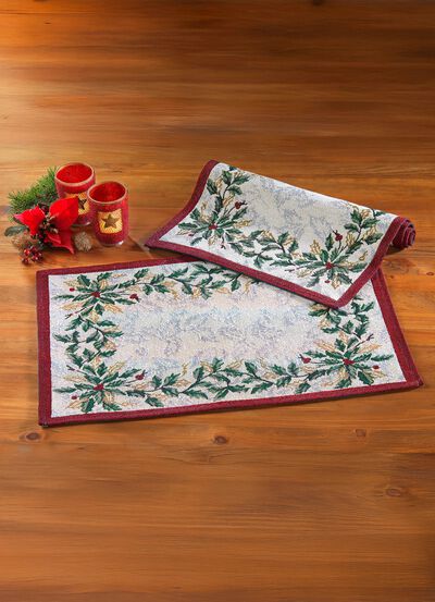 2-delad bordstablett i gobel&auml;ngkvalitet 