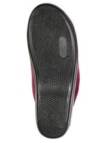 Tv&aring;pack klassiska damtofflor, bredd G, med glittrande strass 1x Bordeaux, 1x Kamel