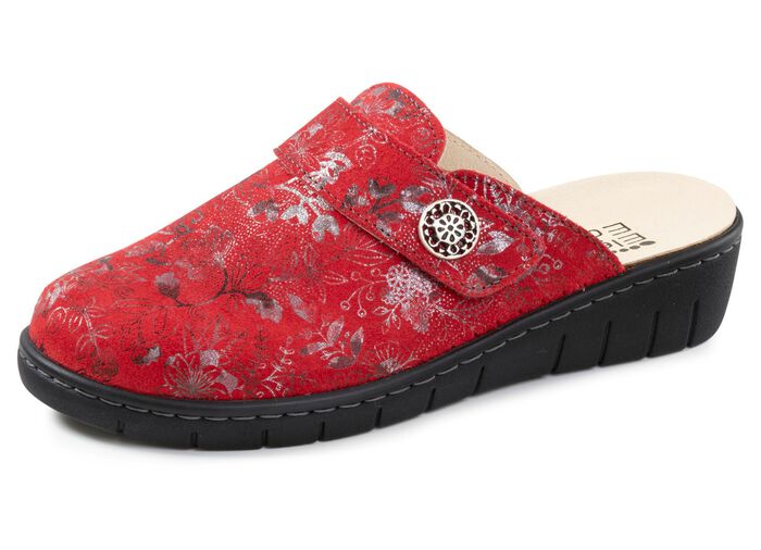 ELENA EDEN, klassiska damtr&auml;skor, vidd H, med uttagbar fotb&auml;dd 