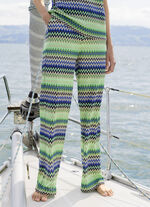 Capribyxor med praktiska sidfickor 