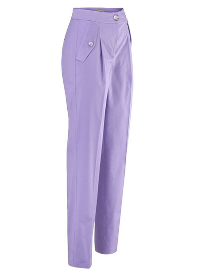 Byxor med sportig chic, , large