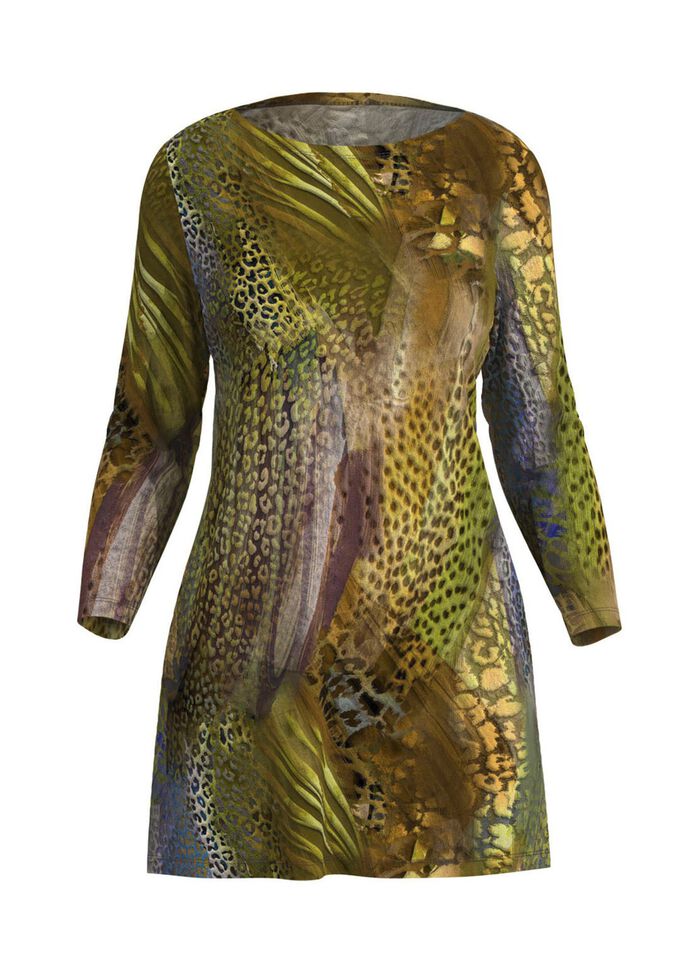 L&aring;ng skjorta med b&aring;thalsringning 