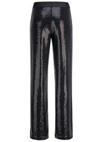 Byxor med glittrande paljetter 