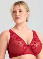 Miss Mary bygel-bh med blommig elastisk spets 