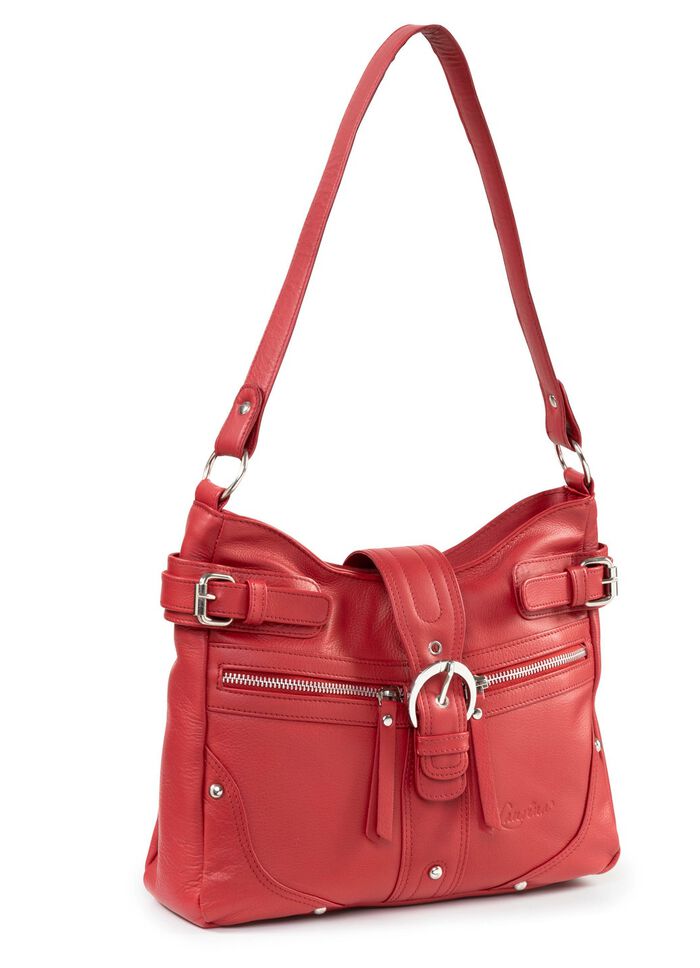 Laurina, v&auml;ska, dam, gjord av l&auml;der 