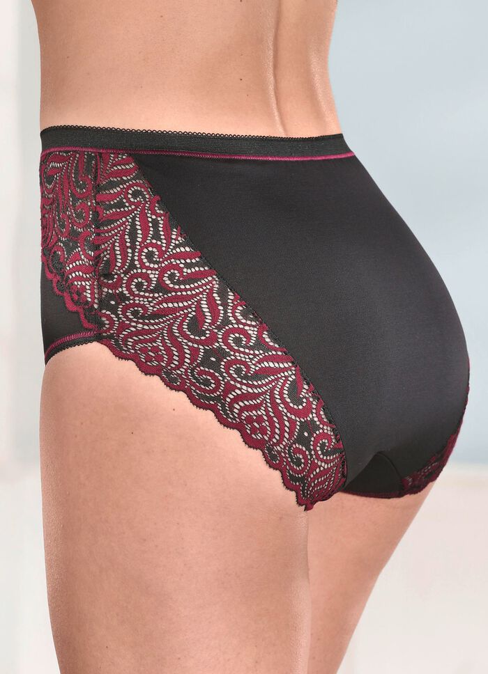 Laurina trepack trosor med elastisk spets 