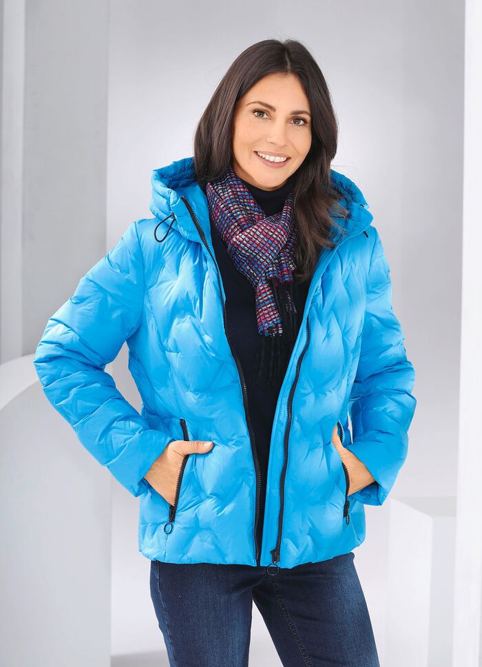 Dunjacka med limmade kamrar 