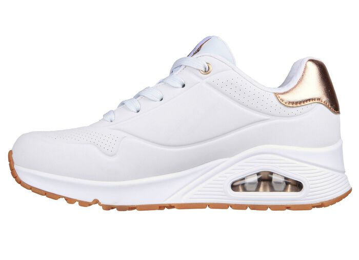 SKECHERS, bekv&auml;ma sneakers f&ouml;r damer, med synlig luftkudde 