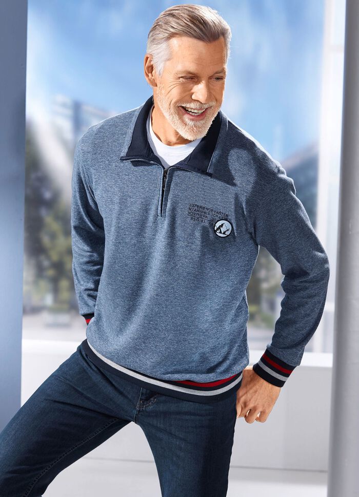 Troyer med tryck framtill 