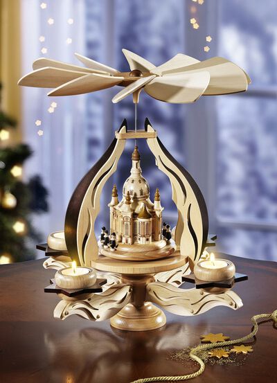 Bordspyramiden, Dresden Frauenkirche 