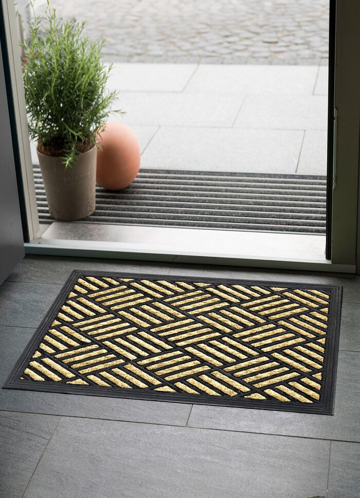 D&ouml;rrmatta med halkfri baksida 