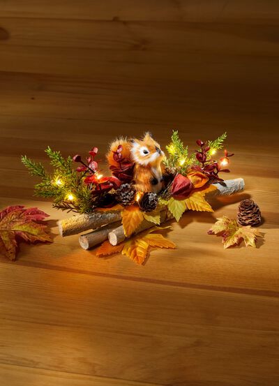 Upplyst bordsarrangemang, batteridriven 