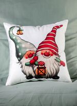 Gnome kuddfodral med dragkedja 