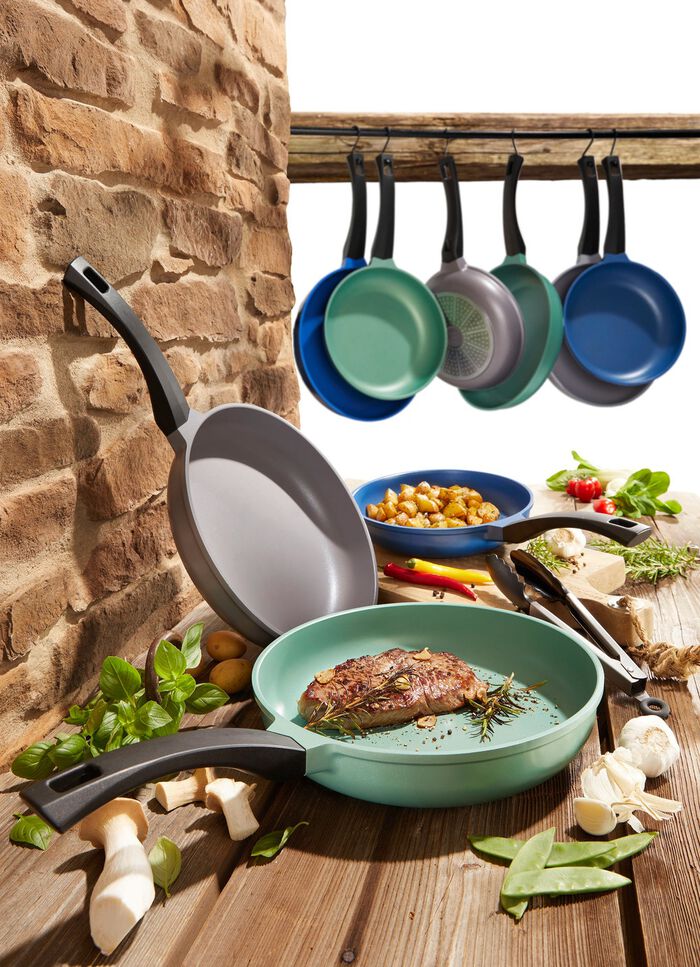 "GSW" pannset "Rainbow" tillverkat av h&ouml;gkvalitativ gjuten aluminium 