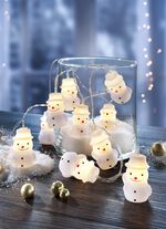 Batteridrivna sn&ouml;gubbe fairy lights 