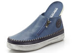 Gemini bootie med dekorativ perforering JEANS