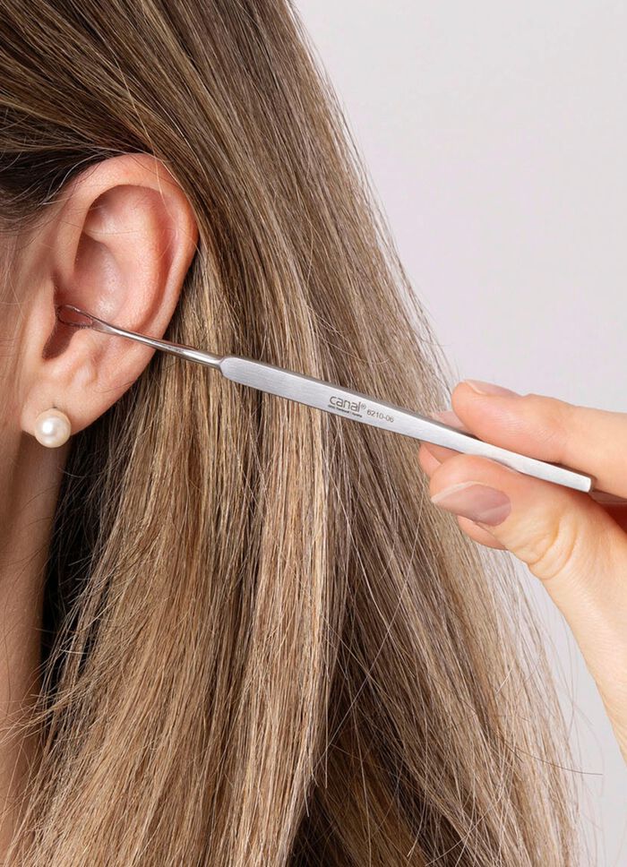 Canal &ouml;ronreng&ouml;rare av rostfritt st&aring;l 