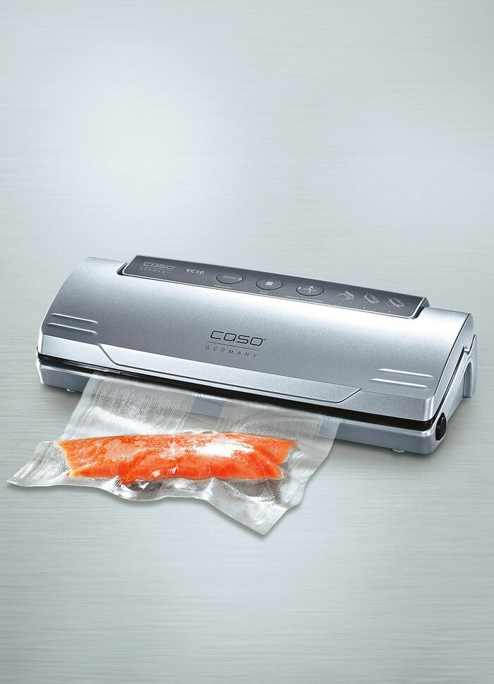 Caso vakuumf&ouml;rseglare: Fr&auml;sch upp till 8 g&aring;nger l&auml;ngre tack vare vakuum 