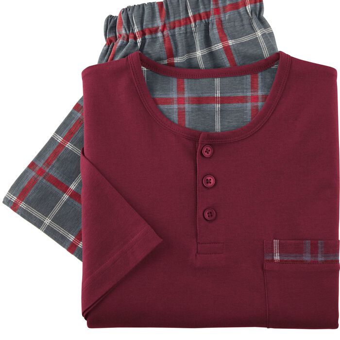 Tv&aring;pack pyjamas med knappar framtill 