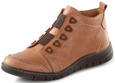 ELENA EDEN, fodrade damst&ouml;vlar, vinterskor, bredd H, med uttagbar fotb&auml;dd 