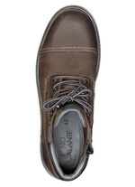 GINO GALANTE, klassiska herrst&ouml;vlar med dragkedja TOBAKSBRUN