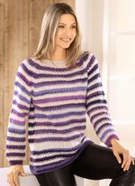 Tr&ouml;ja i randig design 