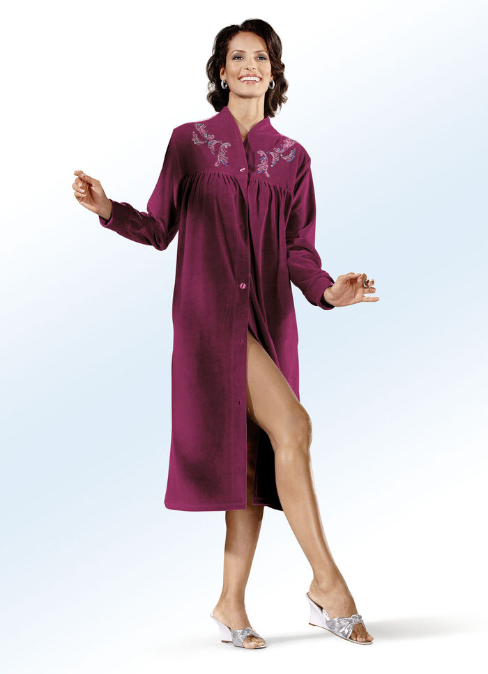Husrock med broderi och paljettdekoration BORDEAUX