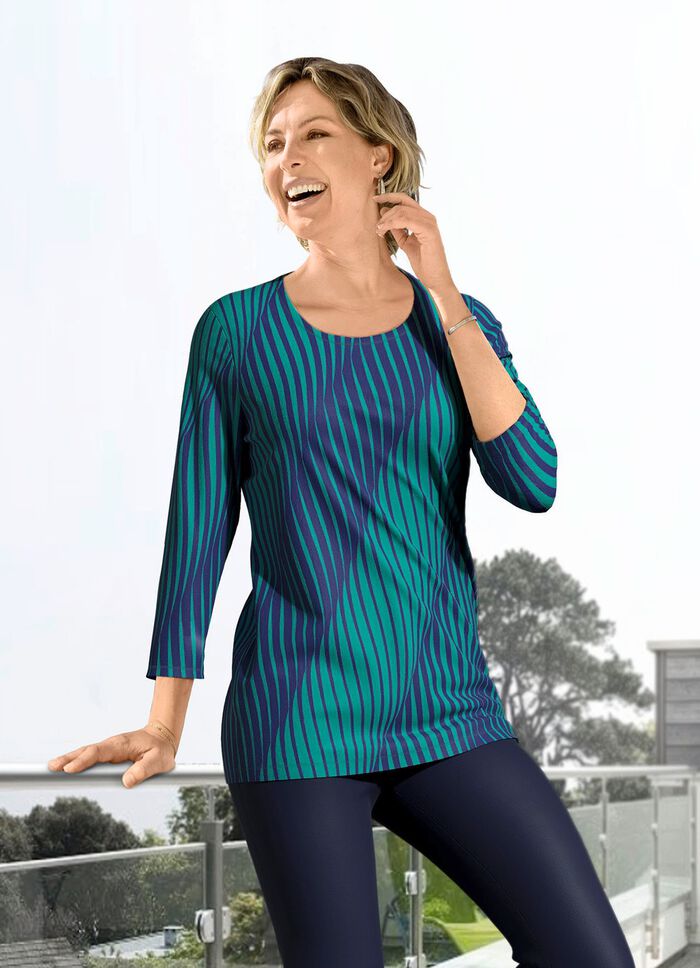 Topp med 3/4-l&aring;ng &auml;rm 