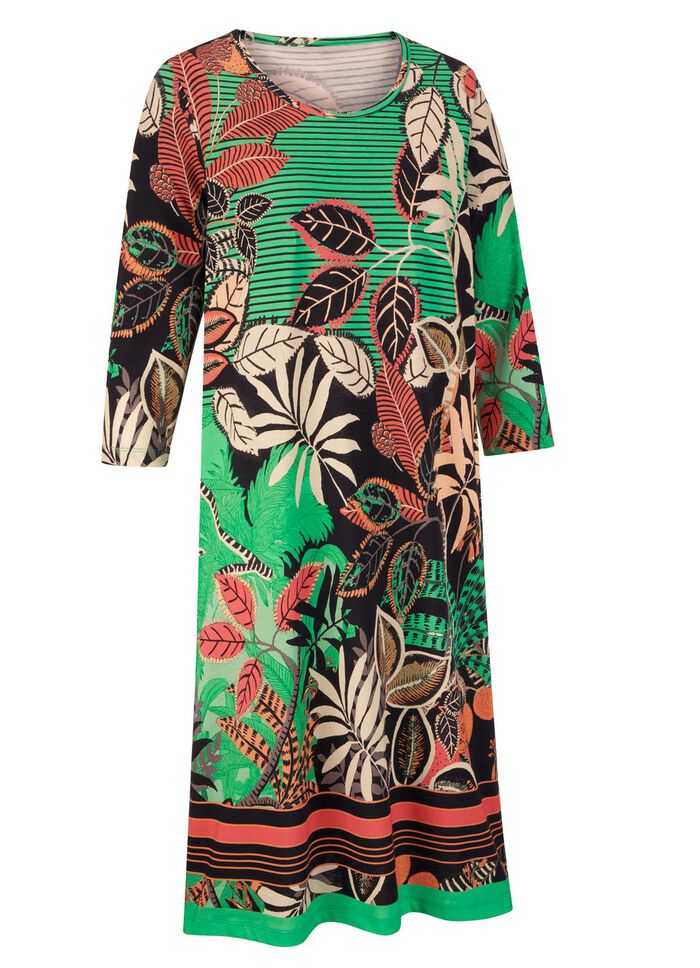 Kn&auml;l&aring;ngt nattlinne fr&aring;n Laurina i ren bomull 