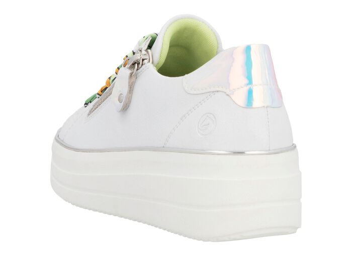 Remonte sneakers med f&auml;rgglad sn&ouml;rning 
