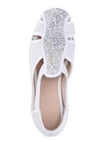 Loafers med luftiga &ouml;ppningar WEISS