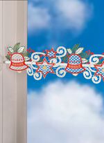 St&aring;ngdekoration "Blocks" 