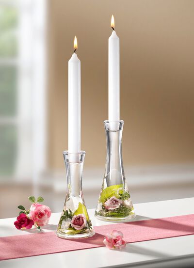 Ljush&aring;llare av munbl&aring;st glas 