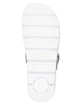 Klassiska damträskor med anatomiskt vadderad fotbädd WEISS-BUNT