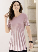 L&aring;ng skjorta med veckat utseende 