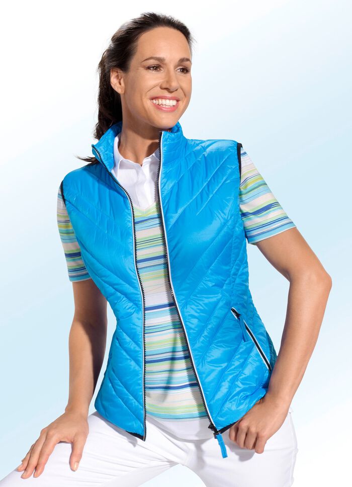 Funktionsv&auml;st med diagonal quiltning 