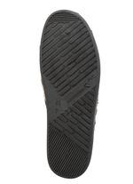 Tofflor av m&ouml;nstrat textilmaterial GR&Aring;-MULTICOLOR