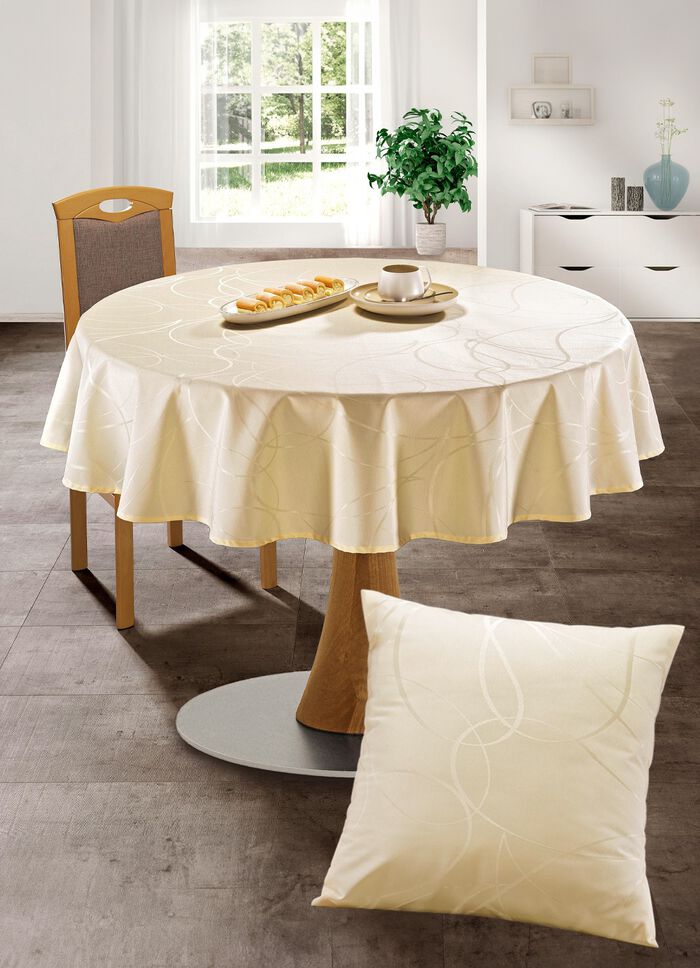 Bords- och rumsdekoration med fl&auml;ckskyddst&auml;tning 