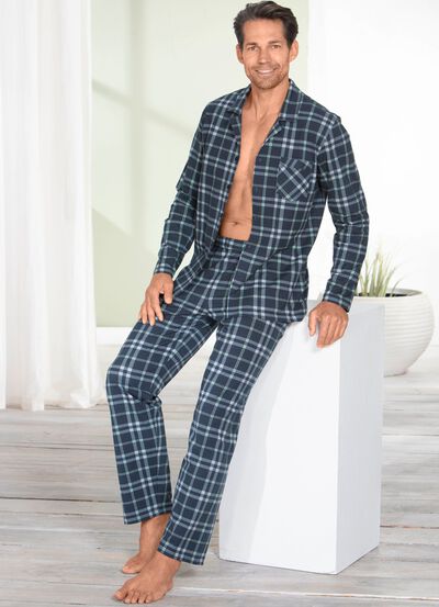 Pyjamas med en genomg&aring;ende topp 