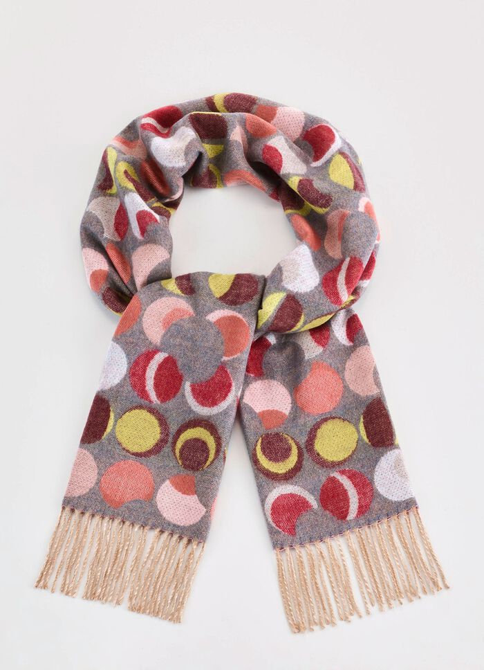 Halsduk med fantasim&ouml;nster 