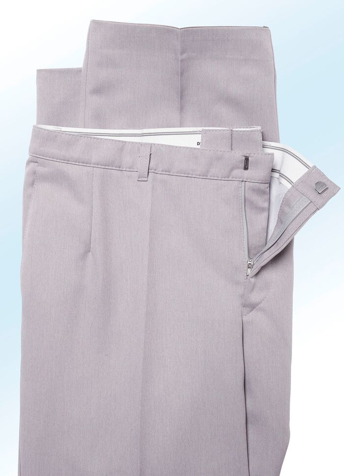 L&aring;gt skurna byxor fr&aring;n Klaus Modelle i 4 f&auml;rger 